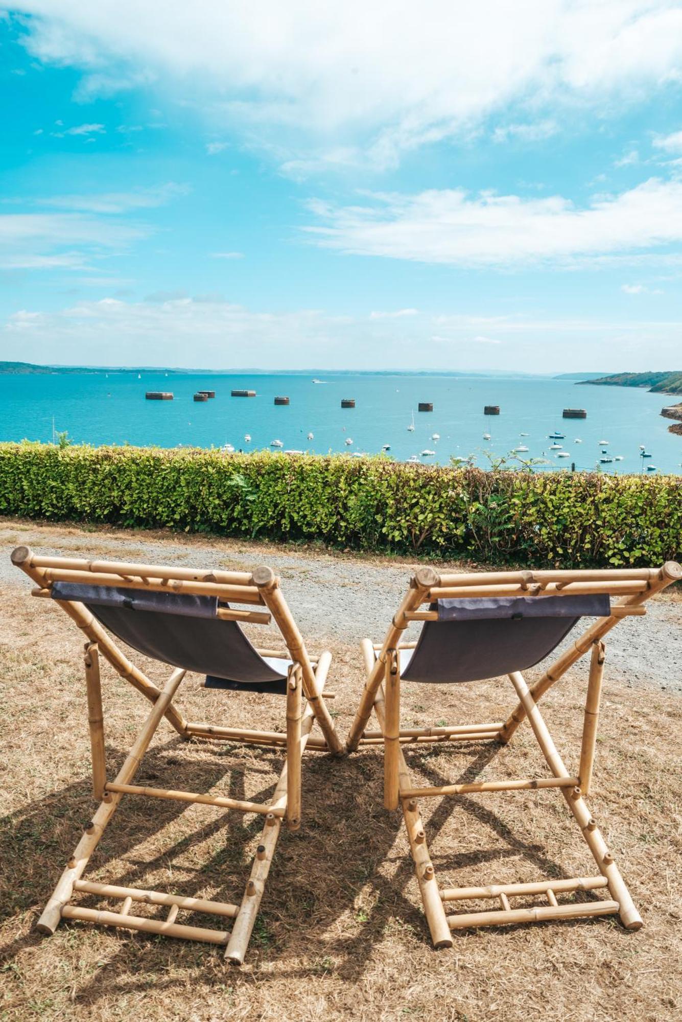 Lodg'Ing Nature Camp Presqu'Ile Crozon Hotell Lanvéoc Eksteriør bilde